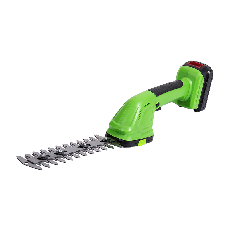 MHT-20LTD 2-i-1 elektrisk gressklipper 20V trådløs hekksaks med batteri og lader